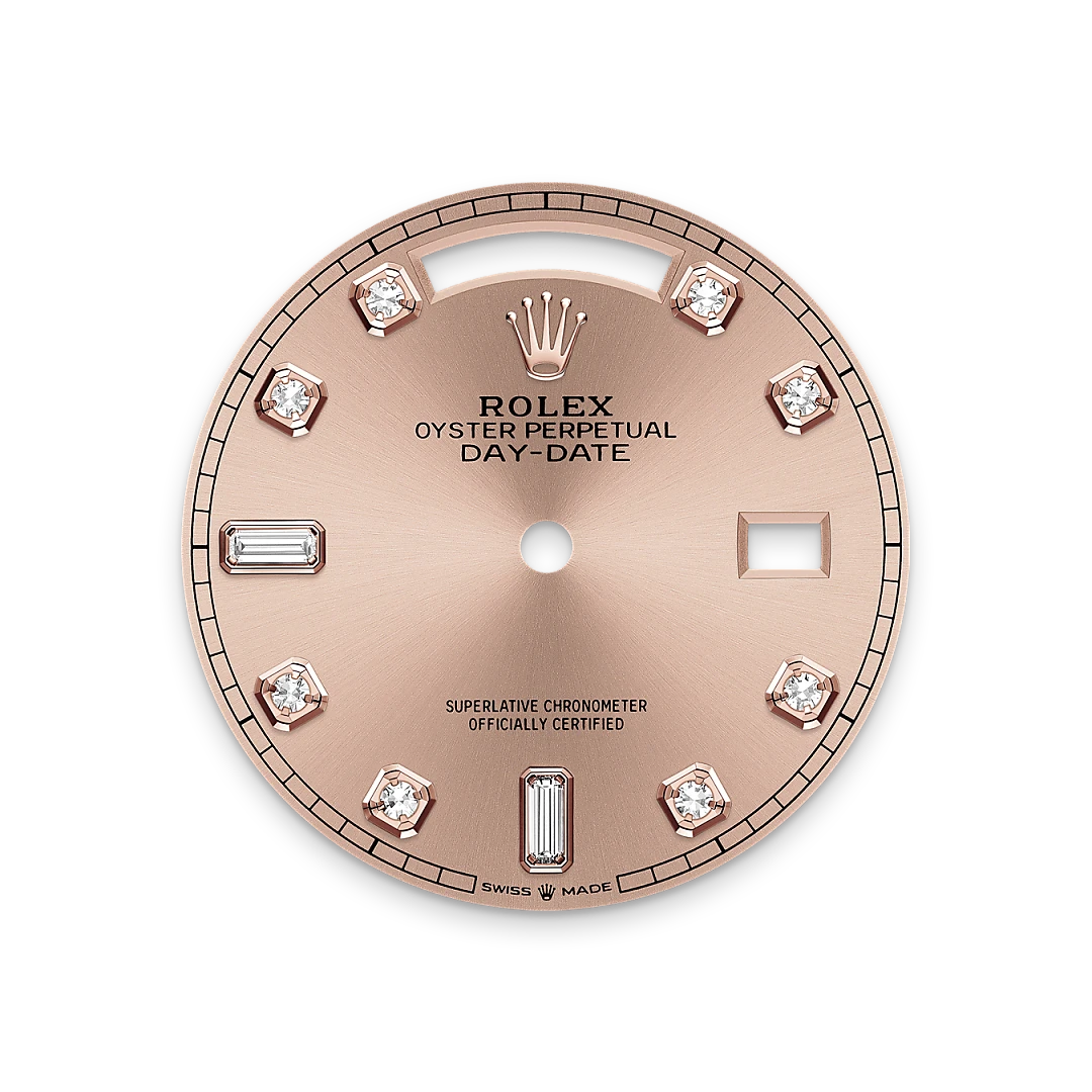 RolexDay-Date 36 – Il quadrante color rosé