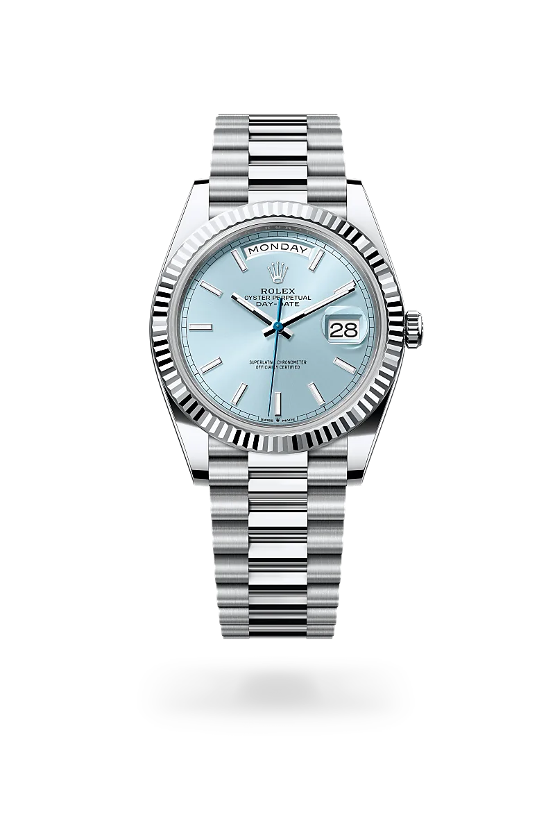 Rolex Day-Date 40, Oyster, 40 mm, platino