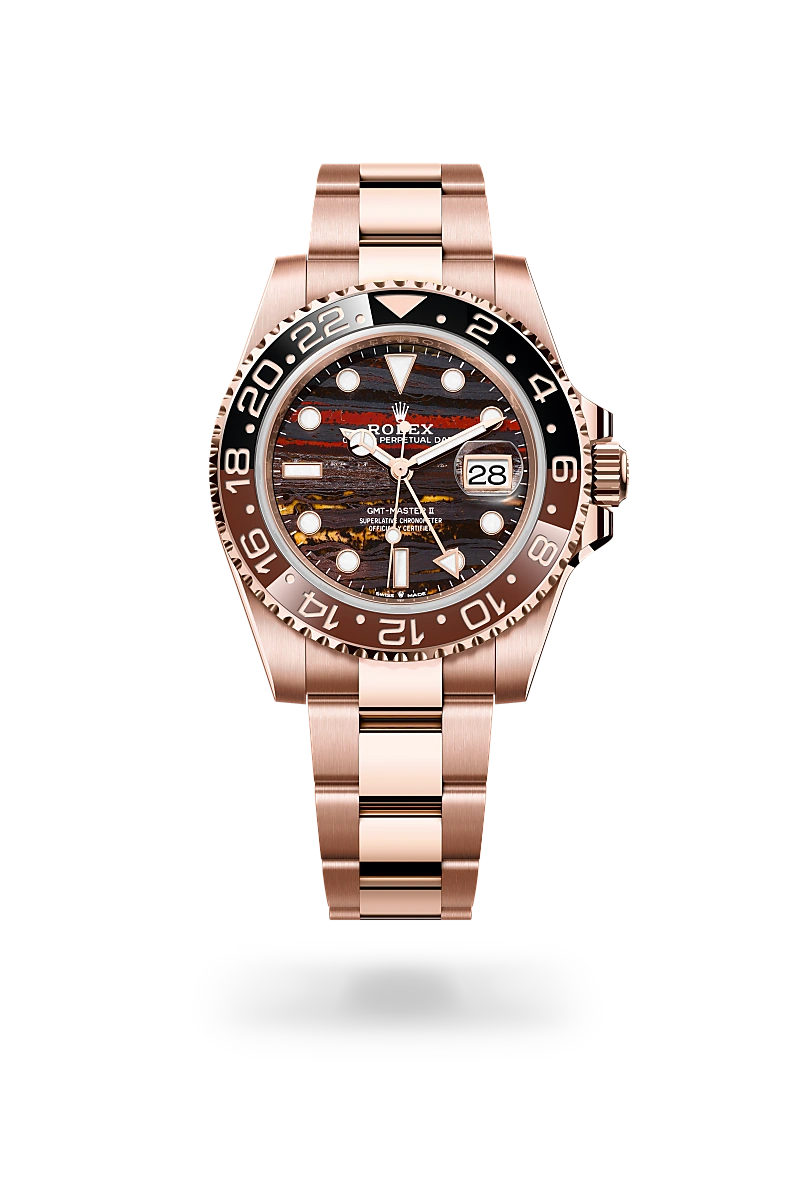 Rolex GMT-Master II, Oyster, 40 mm, oro Everose