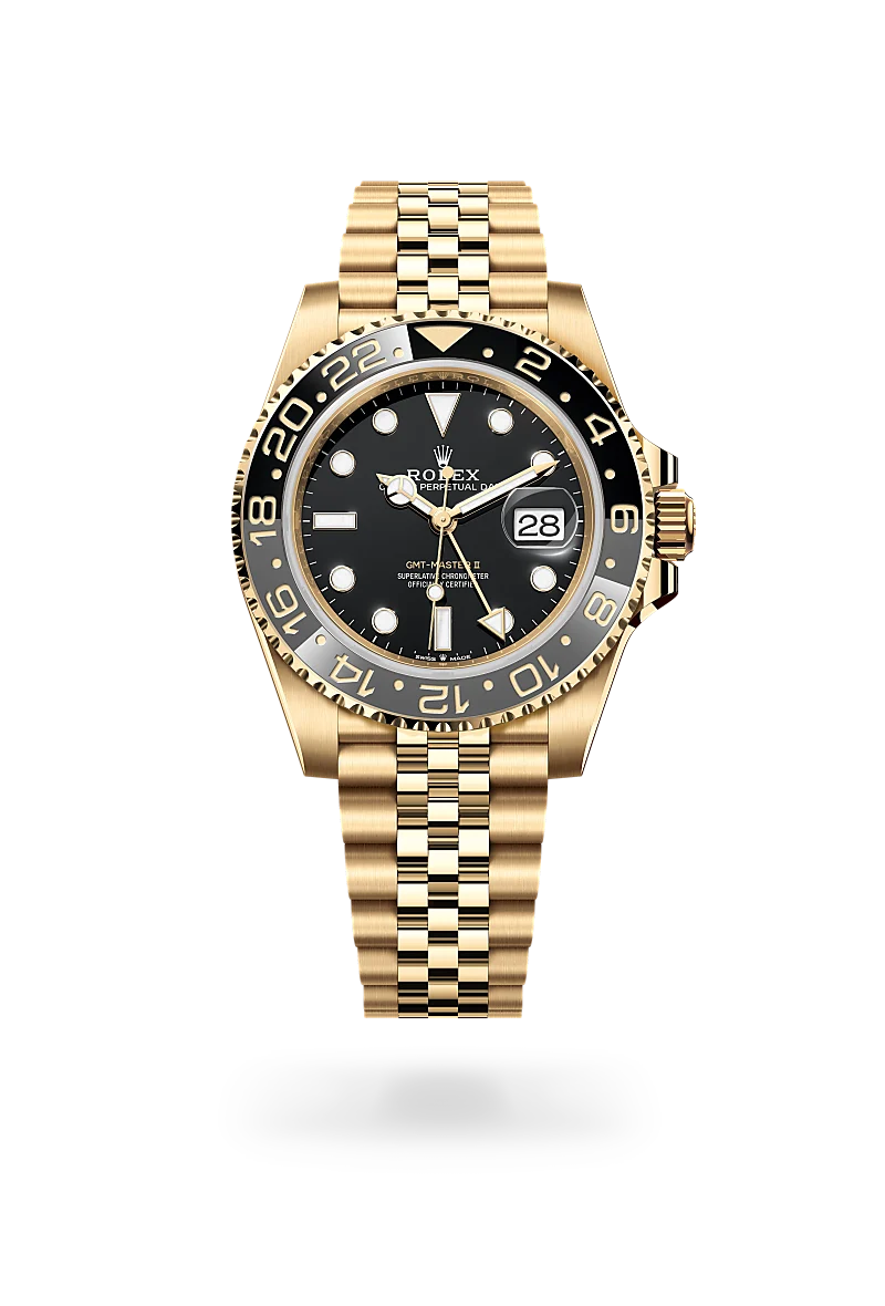 RolexGMT-Master II, Oyster, 40 mm, oro giallo