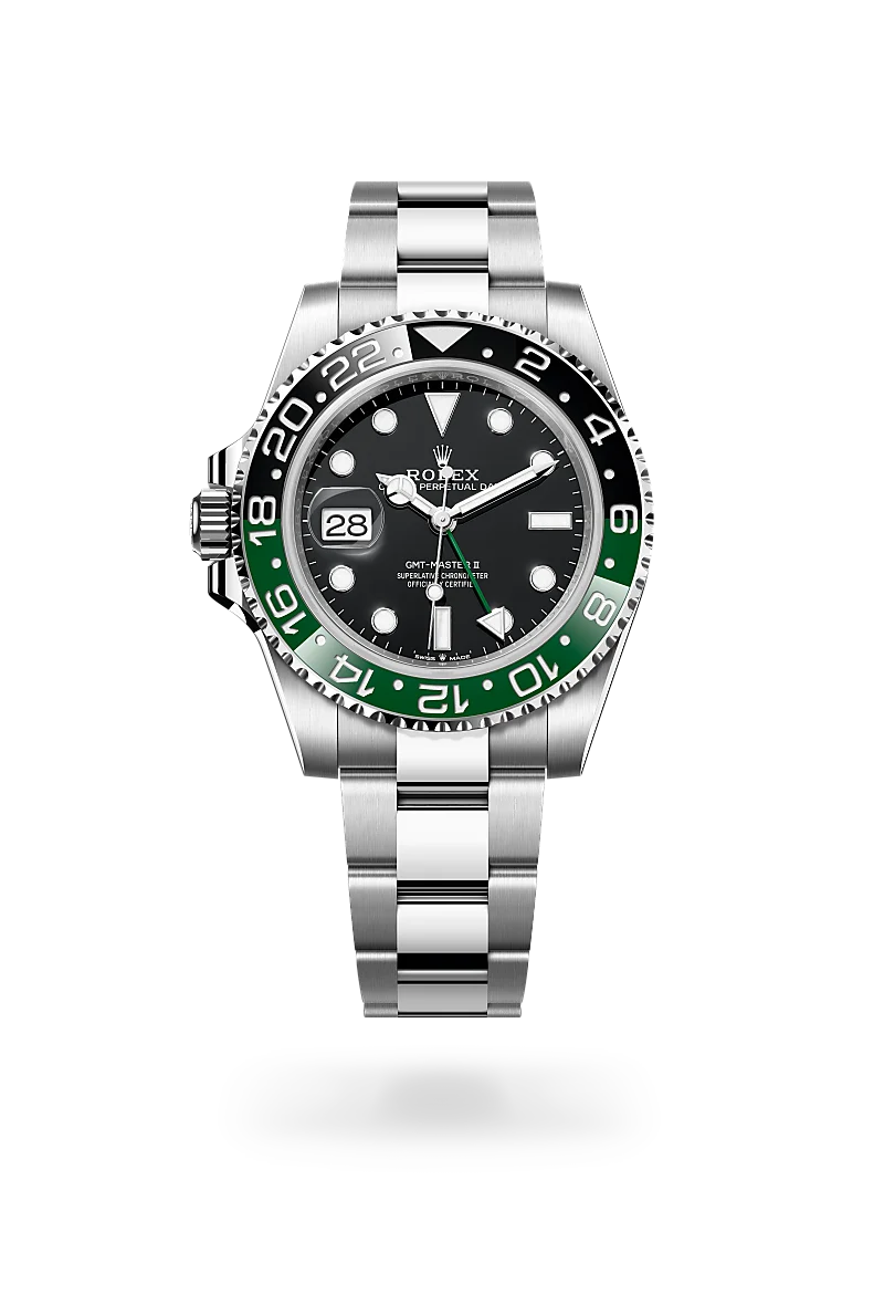 RolexGMT-Master II, Oyster, 40 mm, acciaio Oystersteel
