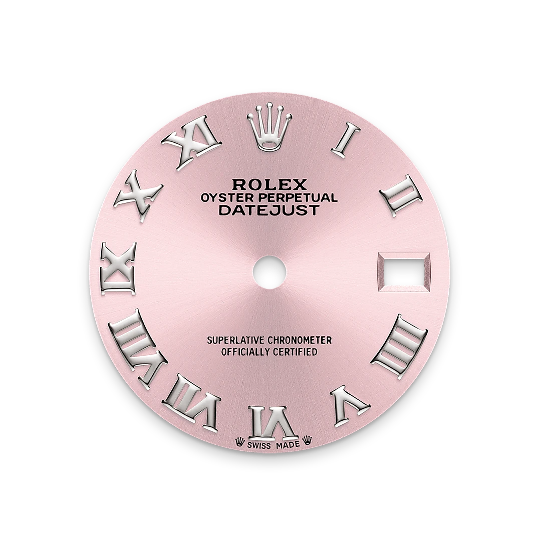 RolexLady-Datejust – Il quadrante rosa