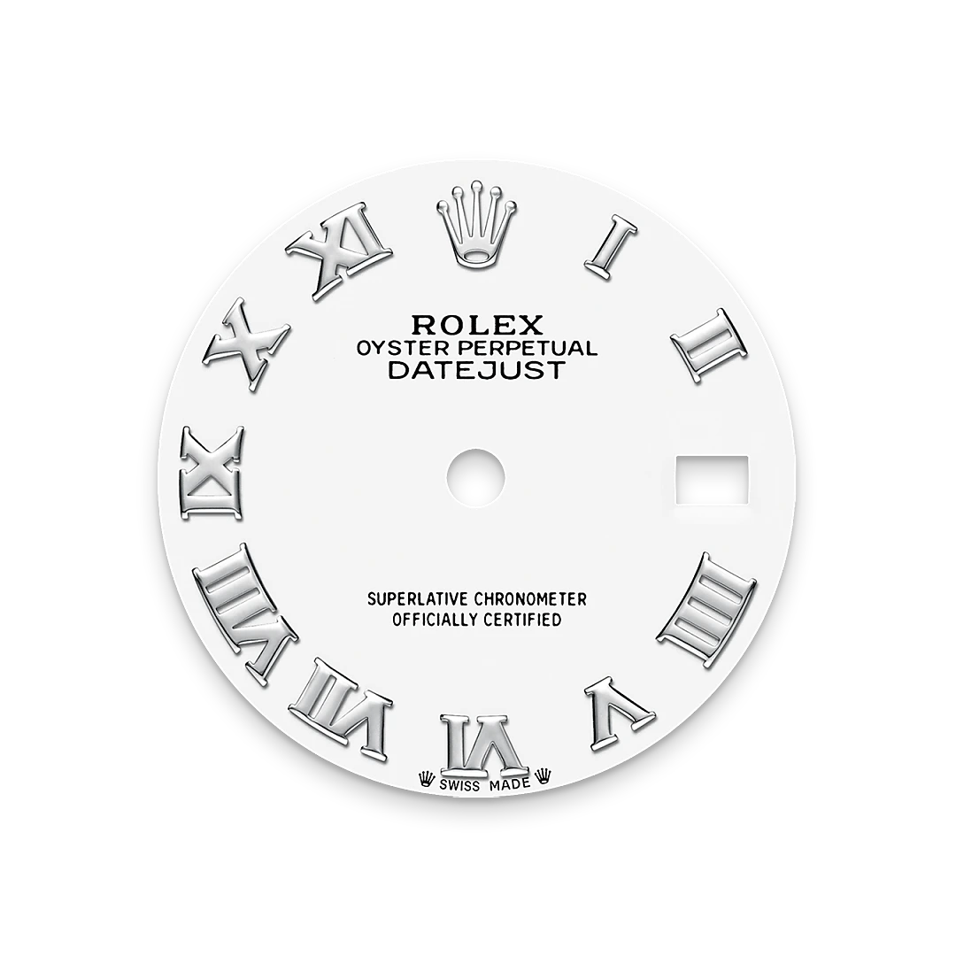 RolexLady-Datejust – Quadrante bianco