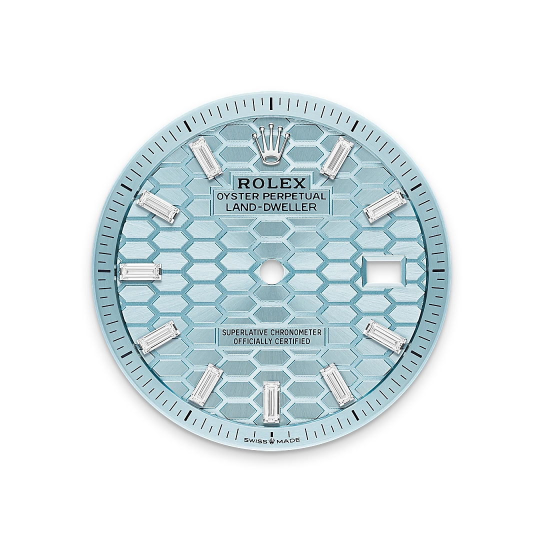 RolexLand-Dweller 36 – Il quadrante blu ghiaccio
