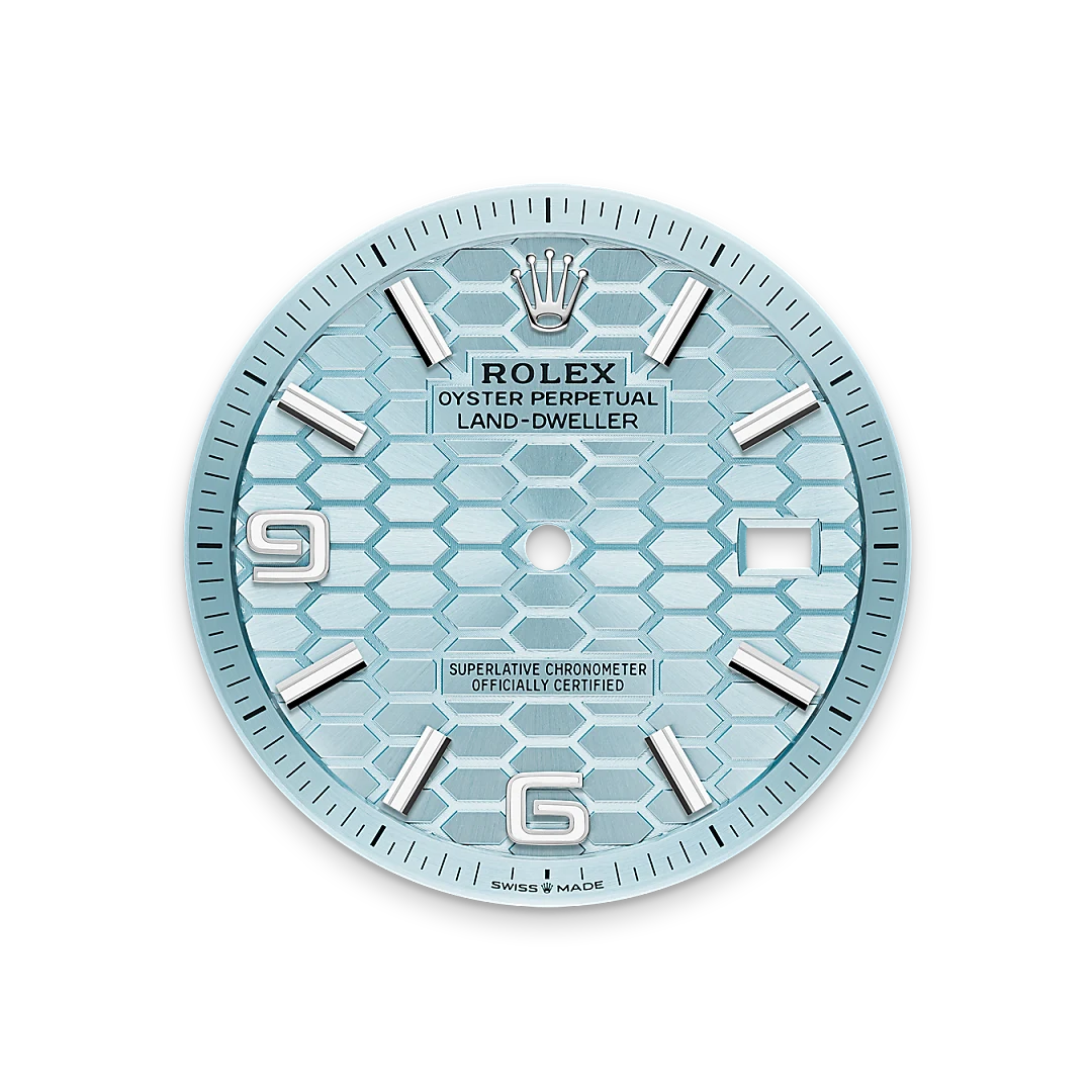 RolexLand-Dweller 40 – Il quadrante blu ghiaccio