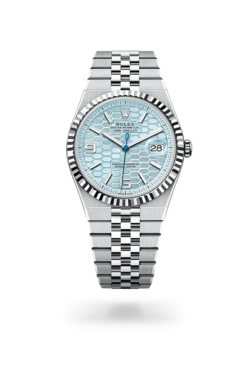 RolexLand-Dweller 40, Oyster, 40 mm, platino
