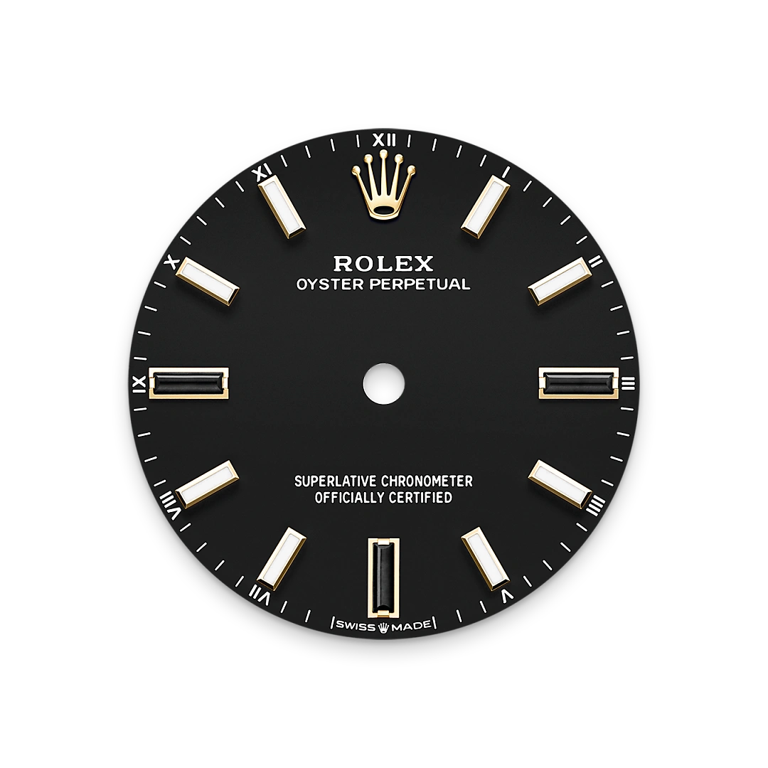 RolexOyster Perpetual 34 – Quadrante nero
