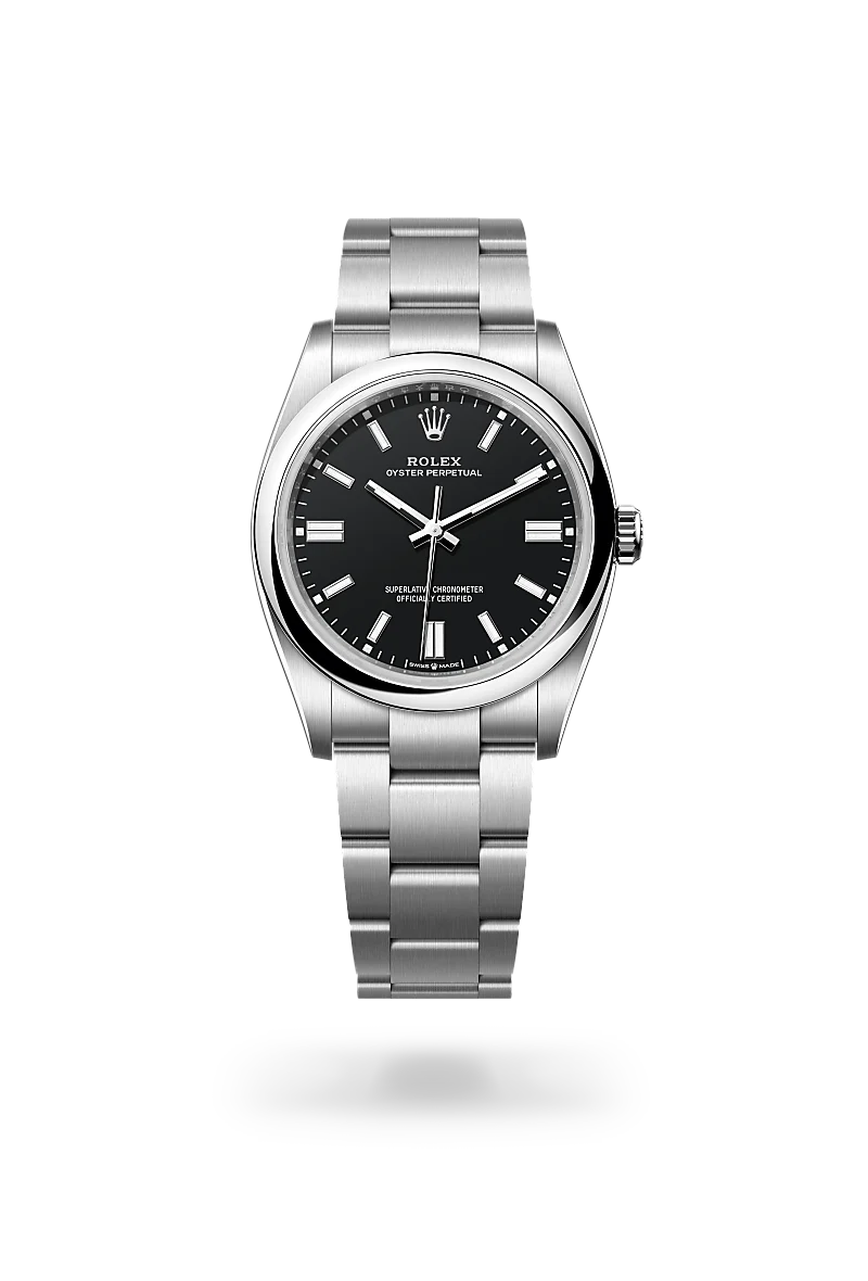 RolexOyster Perpetual 36, Oyster, 36 mm, acciaio Oystersteel