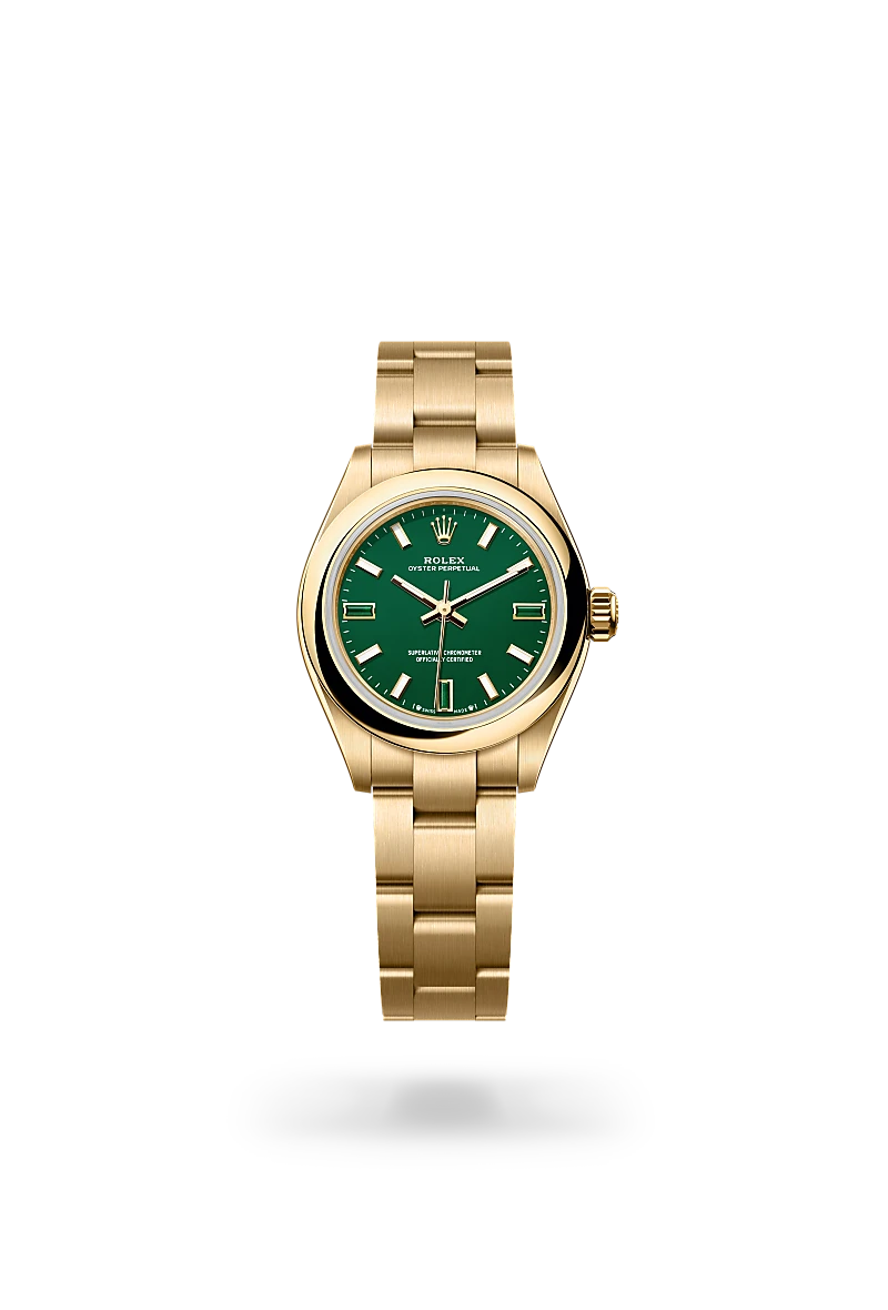 Rolex Oyster Perpetual 28, Oyster, 28 mm, oro giallo