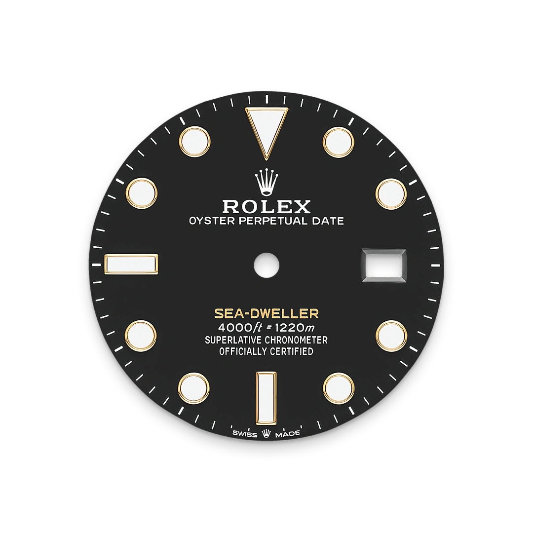 RolexSea-Dweller – Il quadrante nero intenso