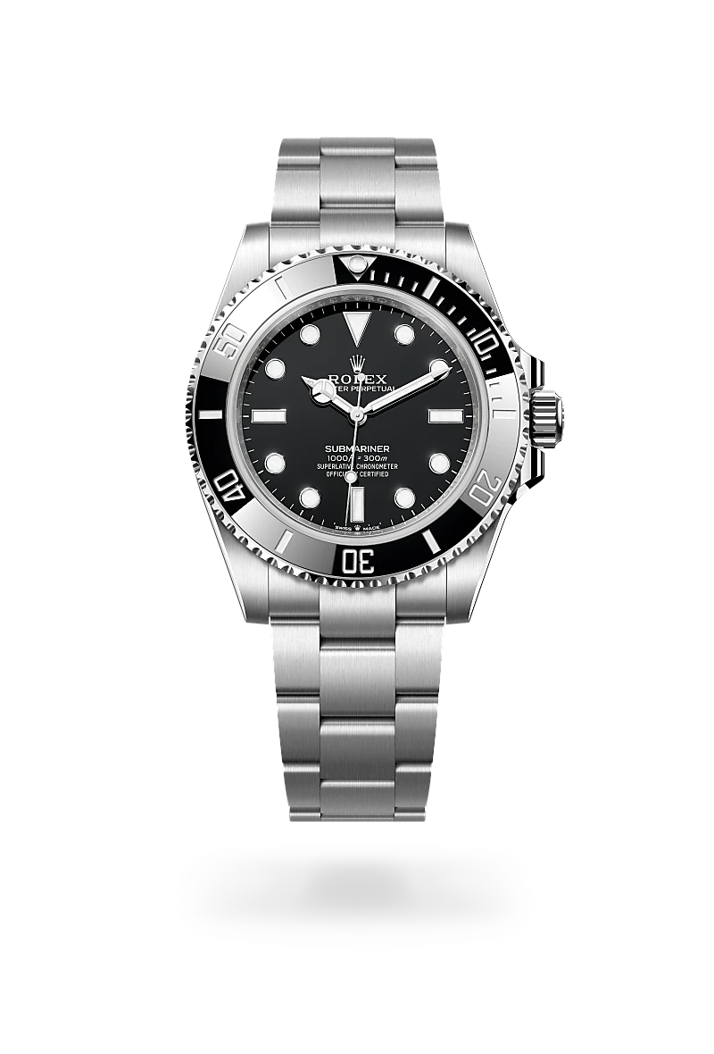 RolexSubmariner, Oyster, 41 mm, acciaio Oystersteel