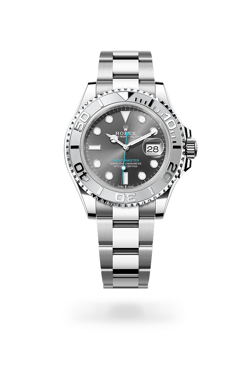 Rolex Yacht-Master 40, Oyster, 40 mm, acciaio Oystersteel e platino
