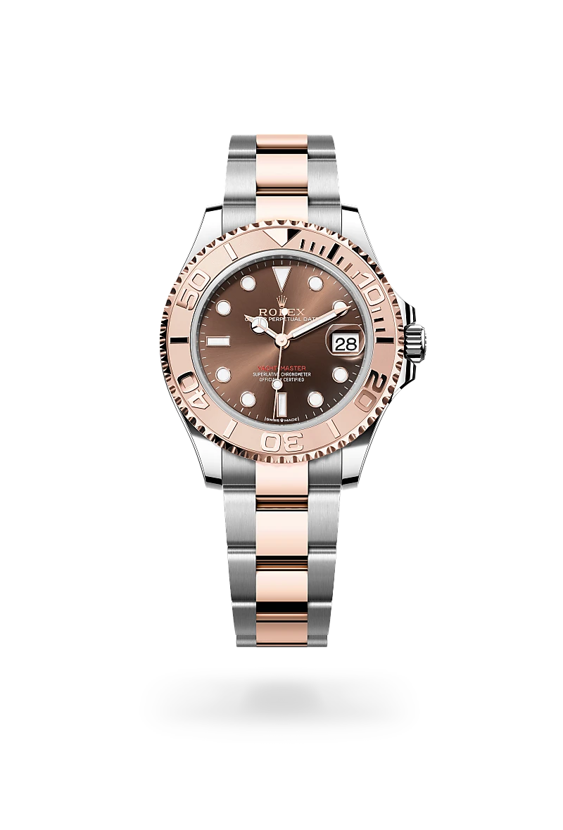 Rolex Yacht-Master 37, Oyster, 37 mm, acciaio Oystersteel e oro Everose