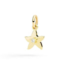 Stellina in Oro Giallo e Diamante