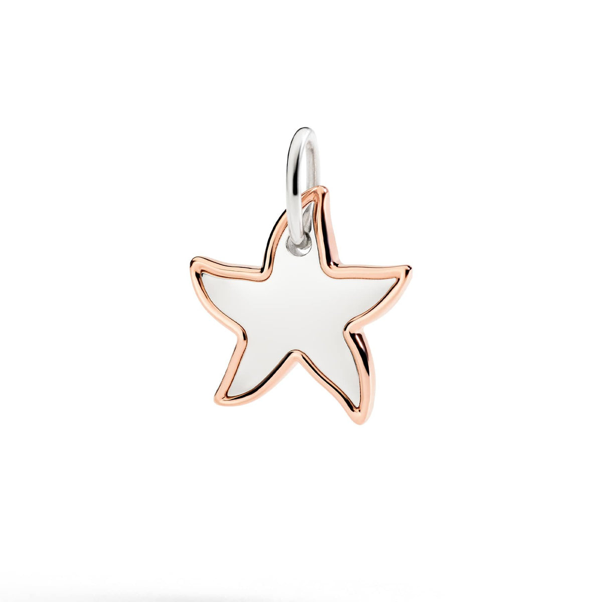 Stellina XL Argento & Oro Rosa