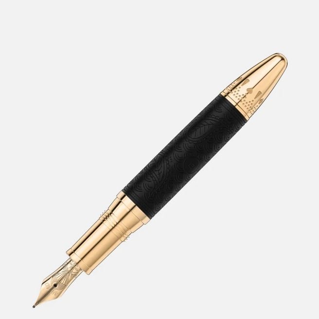 Stilografica Montblanc Solitaire le Grand Meisterstuck Giro del Mondo in 80 Giorni