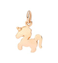 Unicorno Dodo in Oro Rosa